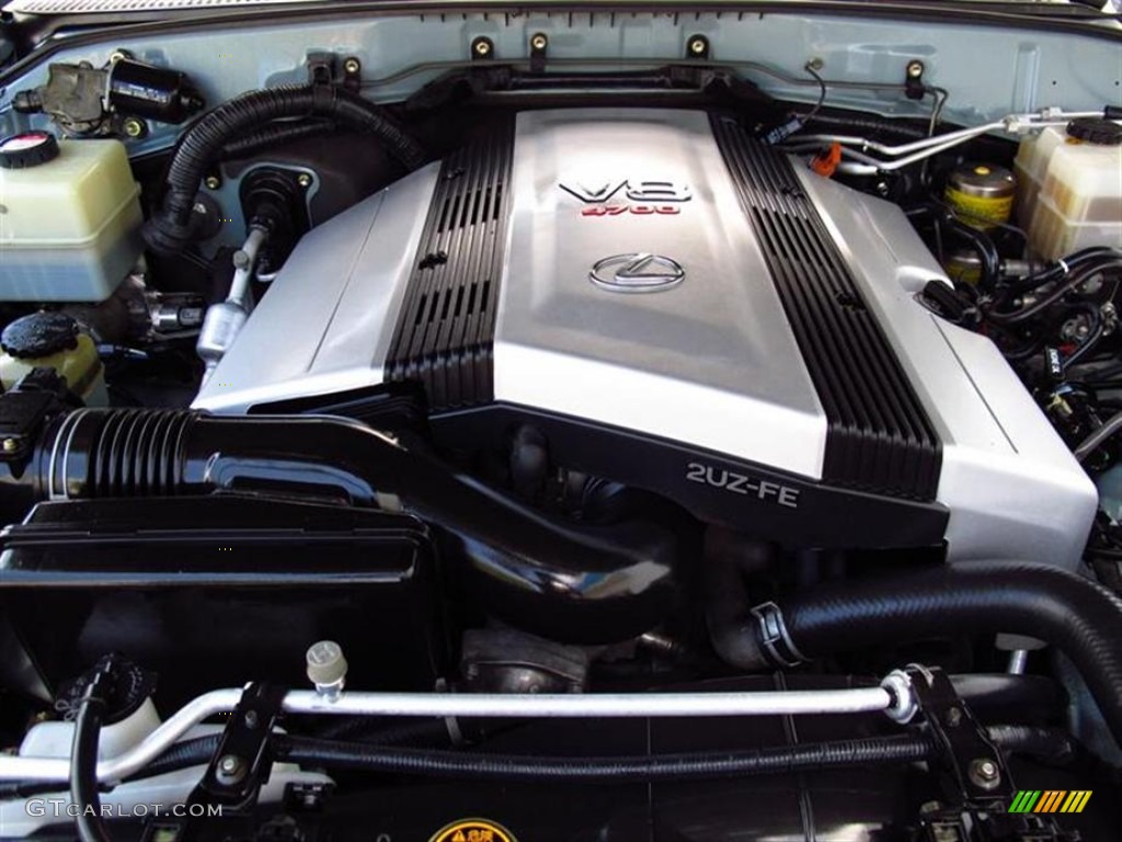 2003 Lexus LX 470 4x4 4.7 Liter DOHC 32-Valve V8 Engine Photo #64489545