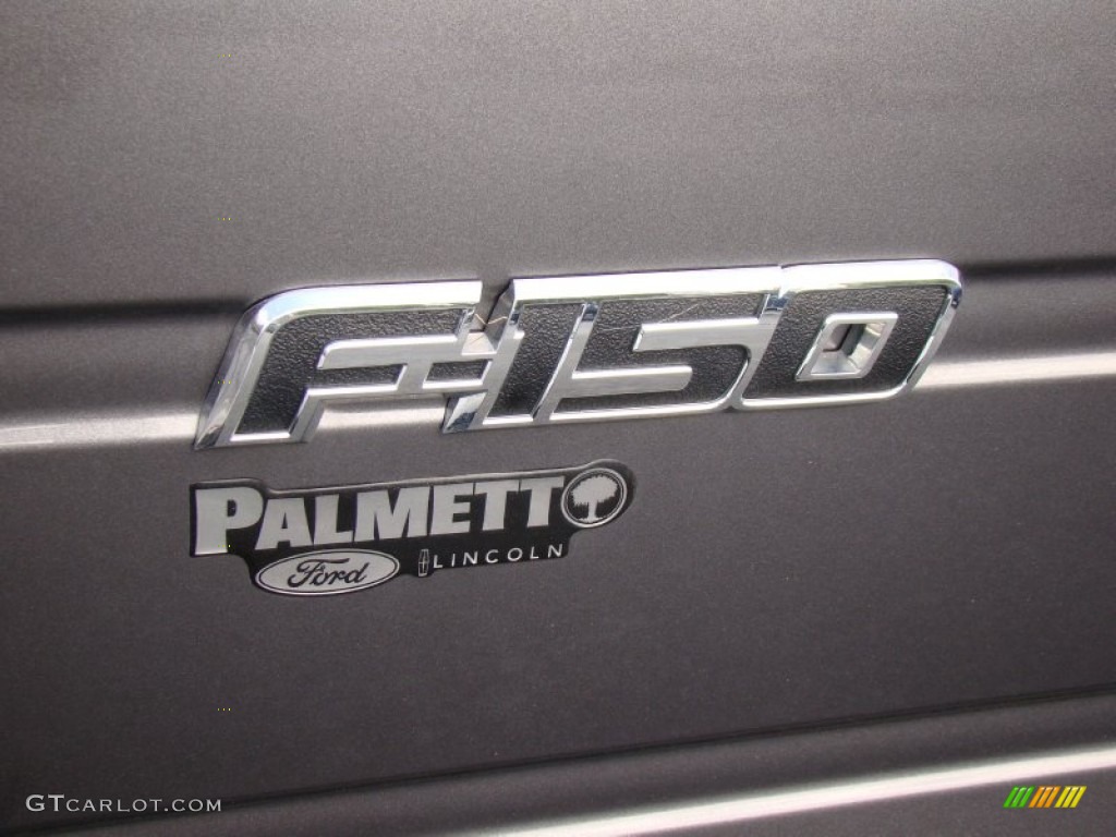 2011 F150 XLT SuperCab - Sterling Grey Metallic / Black photo #30