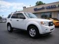 2011 White Suede Ford Escape XLT V6  photo #2