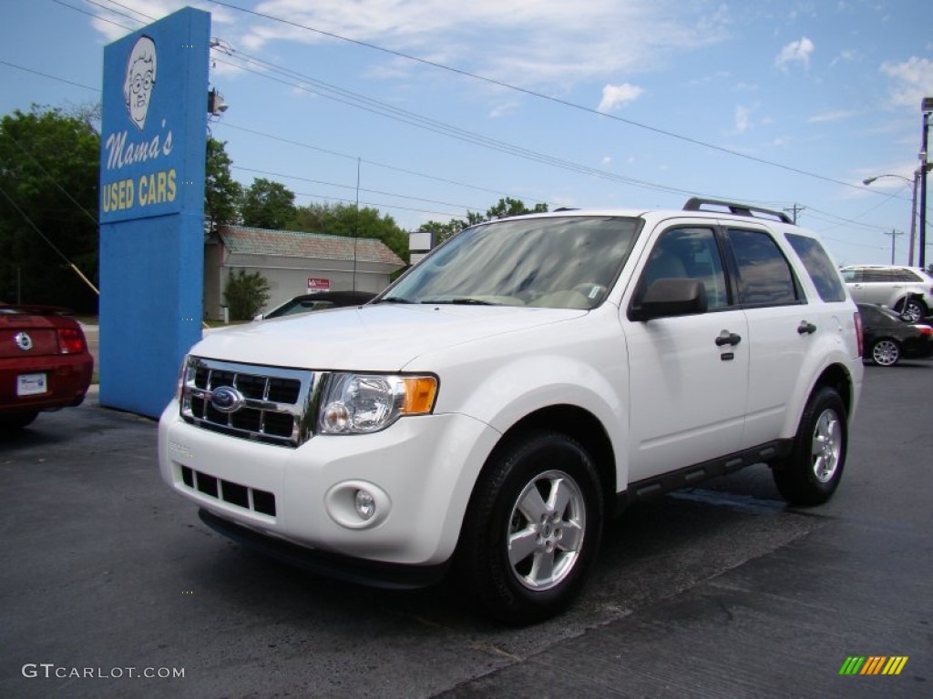 2011 Escape XLT V6 - White Suede / Camel photo #4