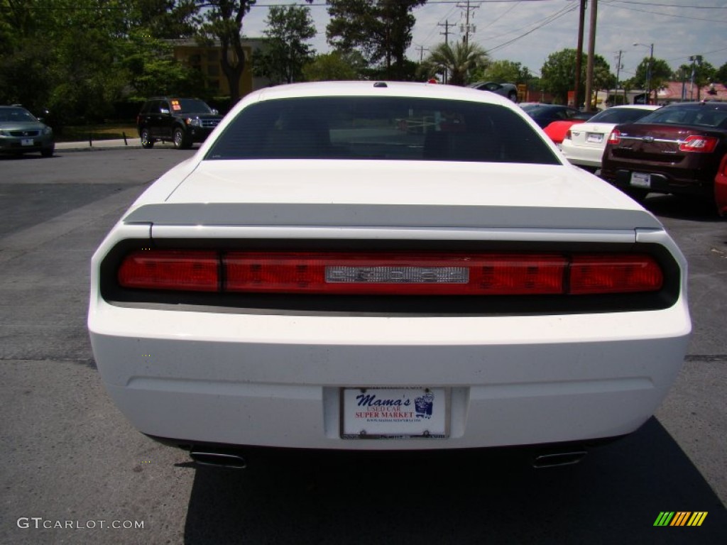 2010 Challenger R/T - Stone White / Dark Slate Gray photo #7