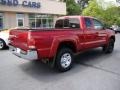 2008 Impulse Red Pearl Toyota Tacoma PreRunner Access Cab  photo #9