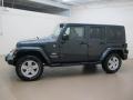 2010 Dark Charcoal Pearl Jeep Wrangler Unlimited Sahara 4x4  photo #5