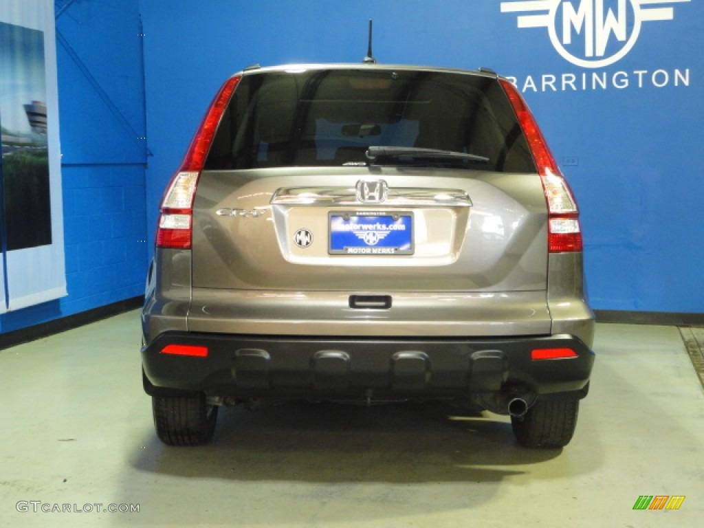 2009 CR-V EX-L 4WD - Urban Titanium Metallic / Black photo #6