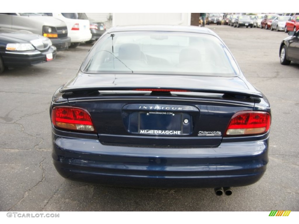 2001 Intrigue GLS - Midnight Blue / Dark Gray photo #5