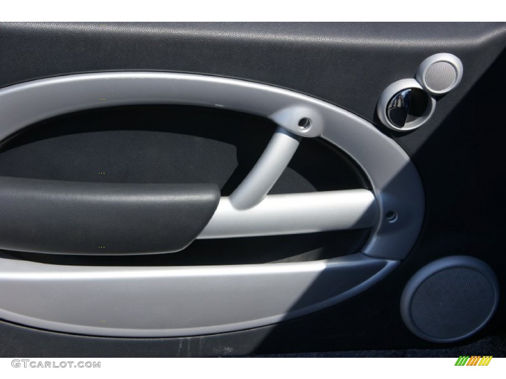 2007 Cooper Convertible - Lightning Blue Metallic / Carbon Black/Black photo #24