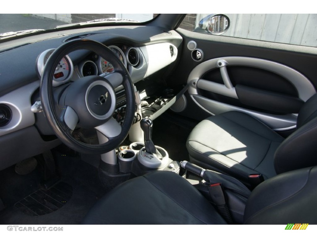 2007 Cooper Convertible - Lightning Blue Metallic / Carbon Black/Black photo #26
