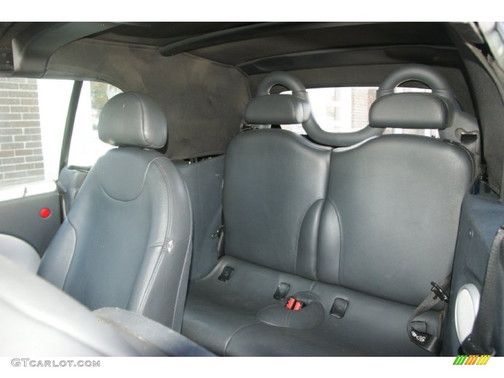 2007 Cooper Convertible - Lightning Blue Metallic / Carbon Black/Black photo #27