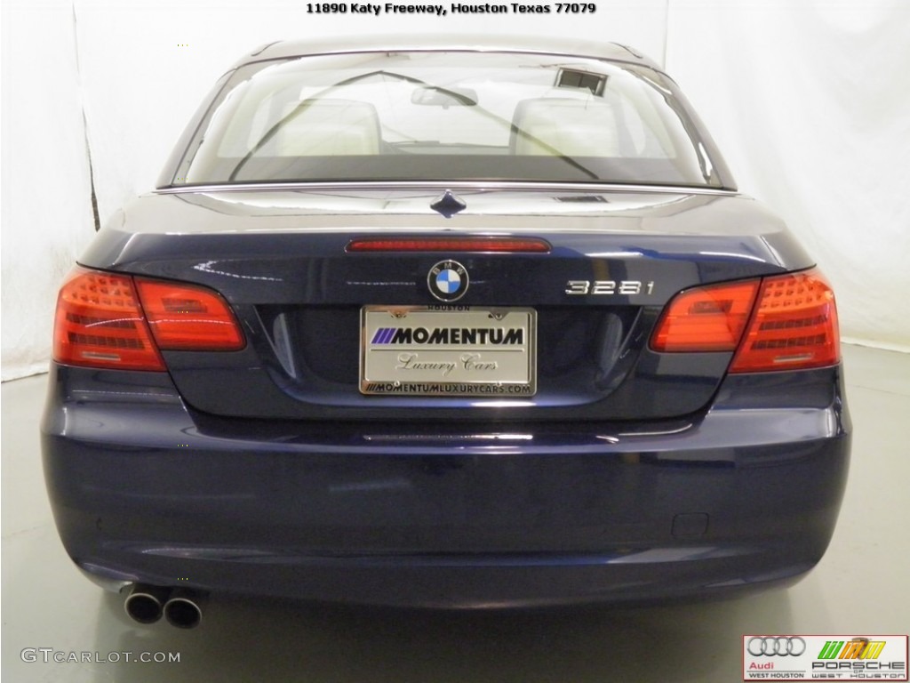 2011 3 Series 328i Convertible - Deep Sea Blue Metallic / Cream Beige photo #19