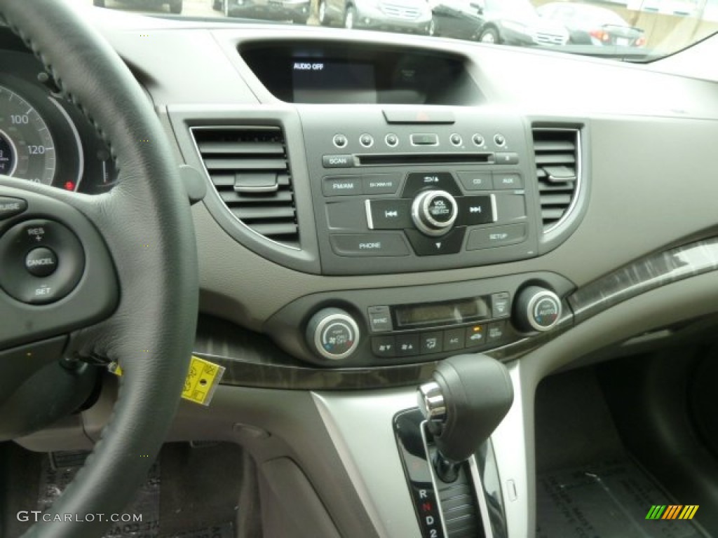 2012 CR-V EX-L 4WD - White Diamond Pearl / Beige photo #18