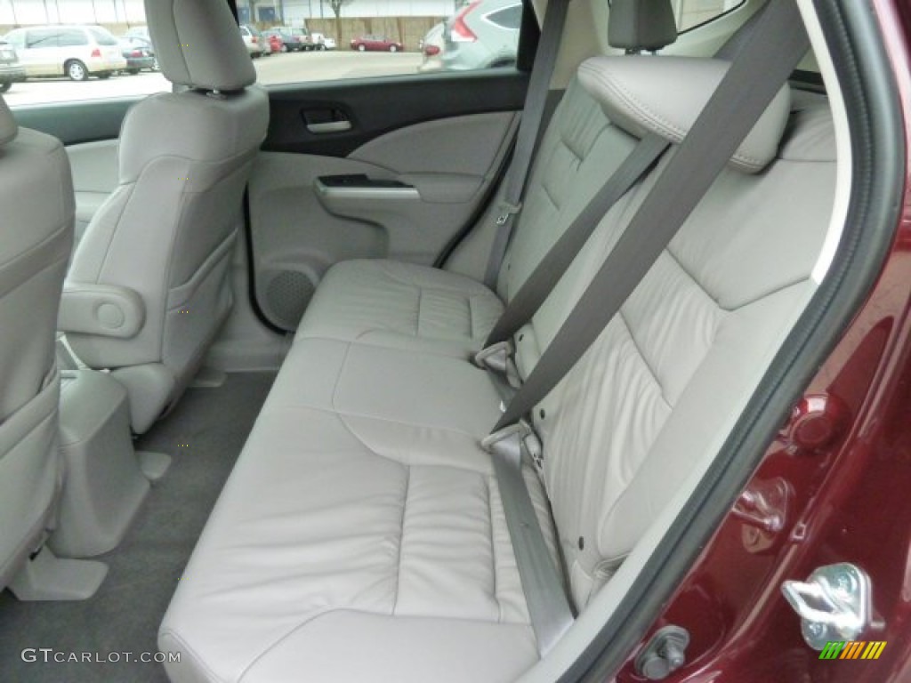 2012 CR-V EX-L 4WD - Basque Red Pearl II / Gray photo #11