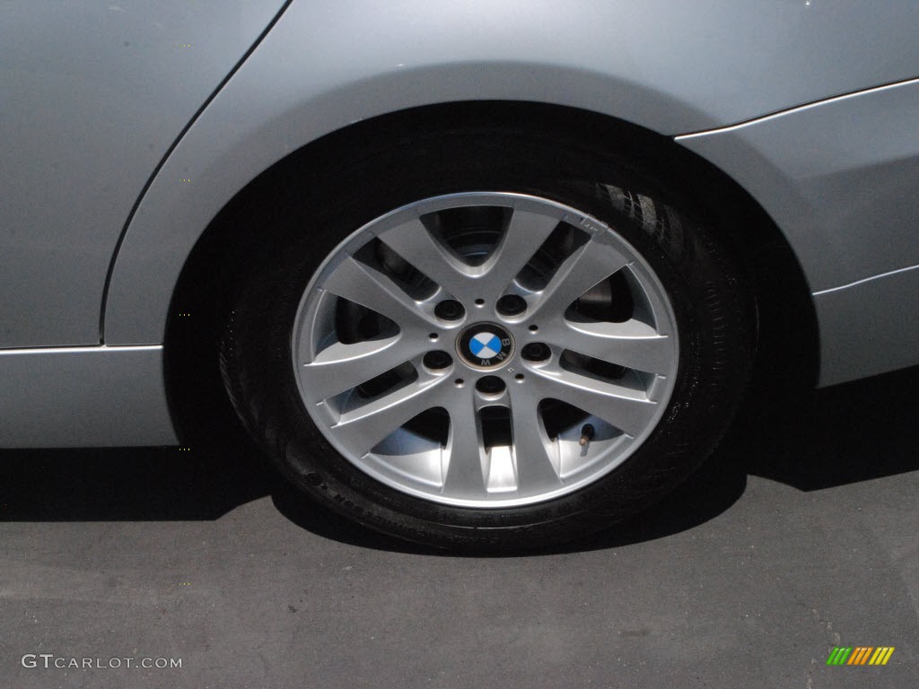 2007 3 Series 328i Wagon - Titanium Silver Metallic / Black photo #14