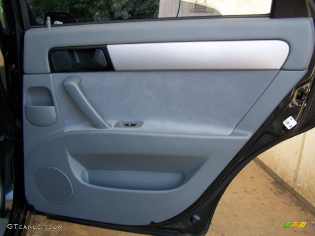 2007 Forenza Sedan - Fantasy Black Metallic / Grey photo #28