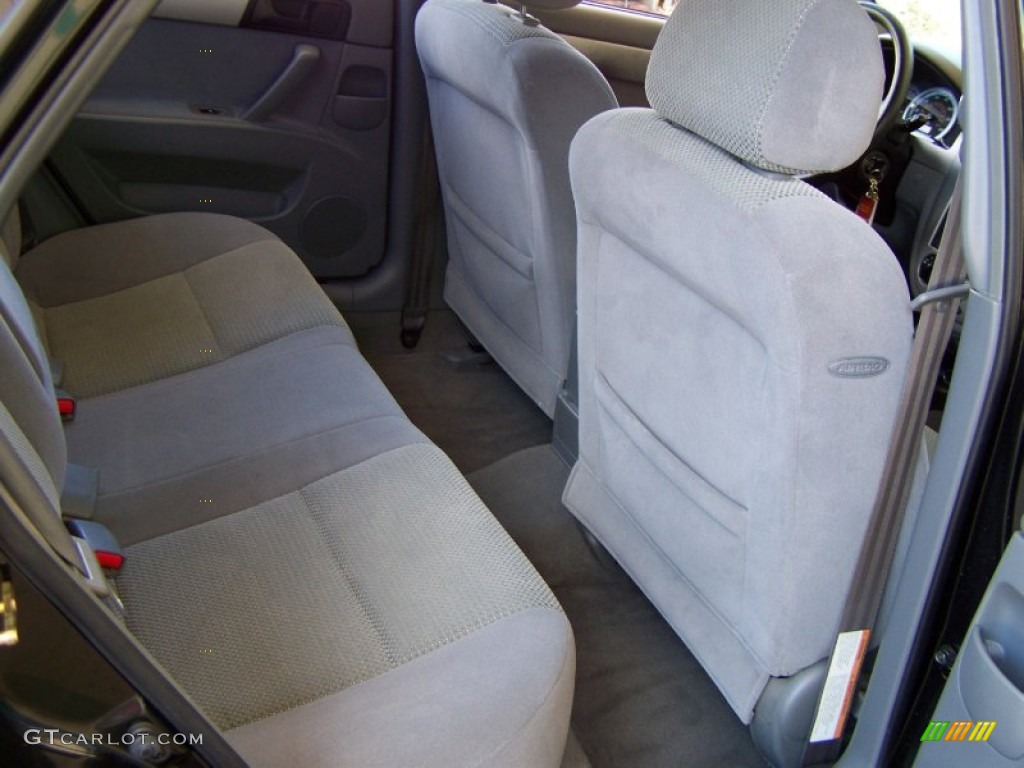 2007 Forenza Sedan - Fantasy Black Metallic / Grey photo #33