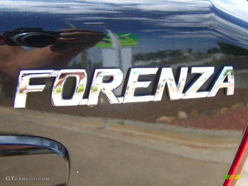 2007 Forenza Sedan - Fantasy Black Metallic / Grey photo #41