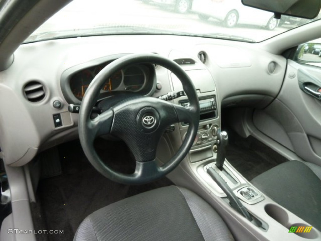 2000 Toyota Celica GT Black Dashboard Photo #64498220