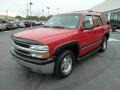 2002 Victory Red Chevrolet Tahoe 4x4  photo #7