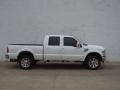 2010 Oxford White Ford F350 Super Duty Lariat Crew Cab 4x4  photo #2