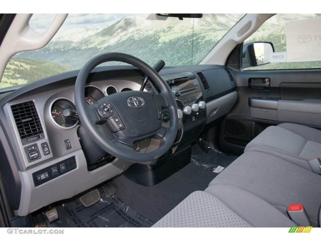 2012 Tundra Double Cab 4x4 - Magnetic Gray Metallic / Graphite photo #5