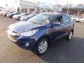 2012 Iris Blue Hyundai Tucson Limited AWD  photo #3