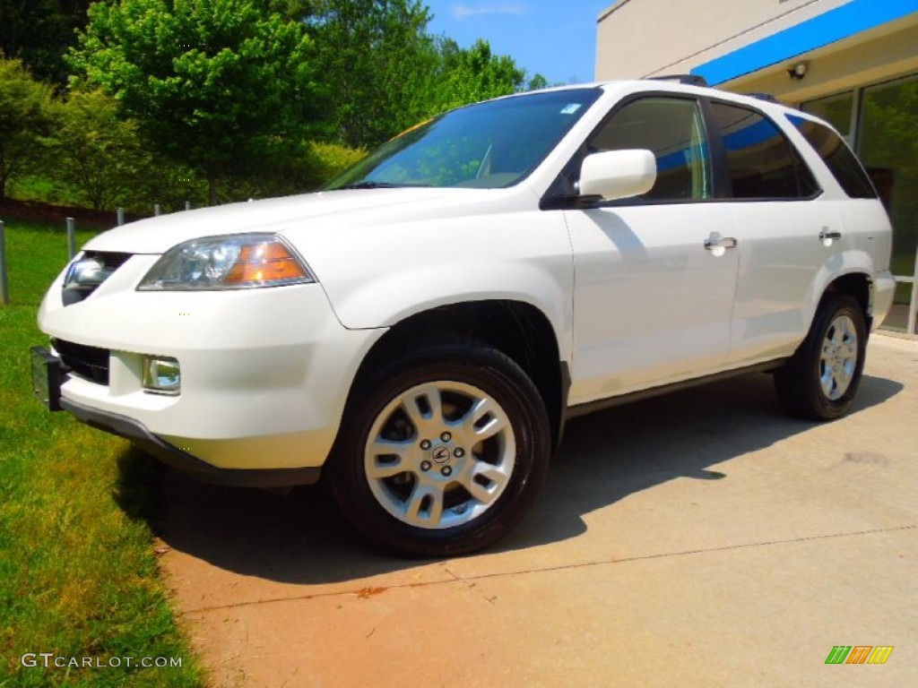 2005 MDX  - Taffeta White / Saddle photo #1