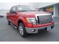 2012 Red Candy Metallic Ford F150 XLT SuperCab  photo #2