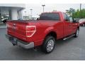 2012 Red Candy Metallic Ford F150 XLT SuperCab  photo #3
