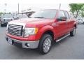 2012 Red Candy Metallic Ford F150 XLT SuperCab  photo #6