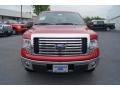 2012 Red Candy Metallic Ford F150 XLT SuperCab  photo #7
