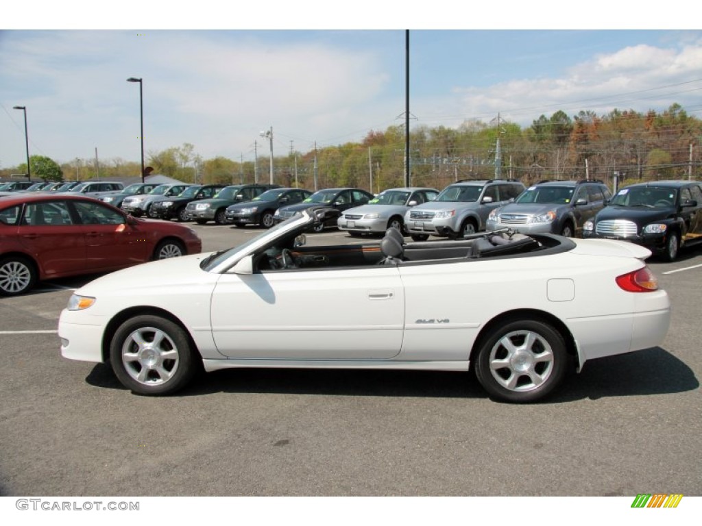 Diamond White Pearl 2002 Toyota Solara SLE V6 Convertible Exterior Photo #64501786