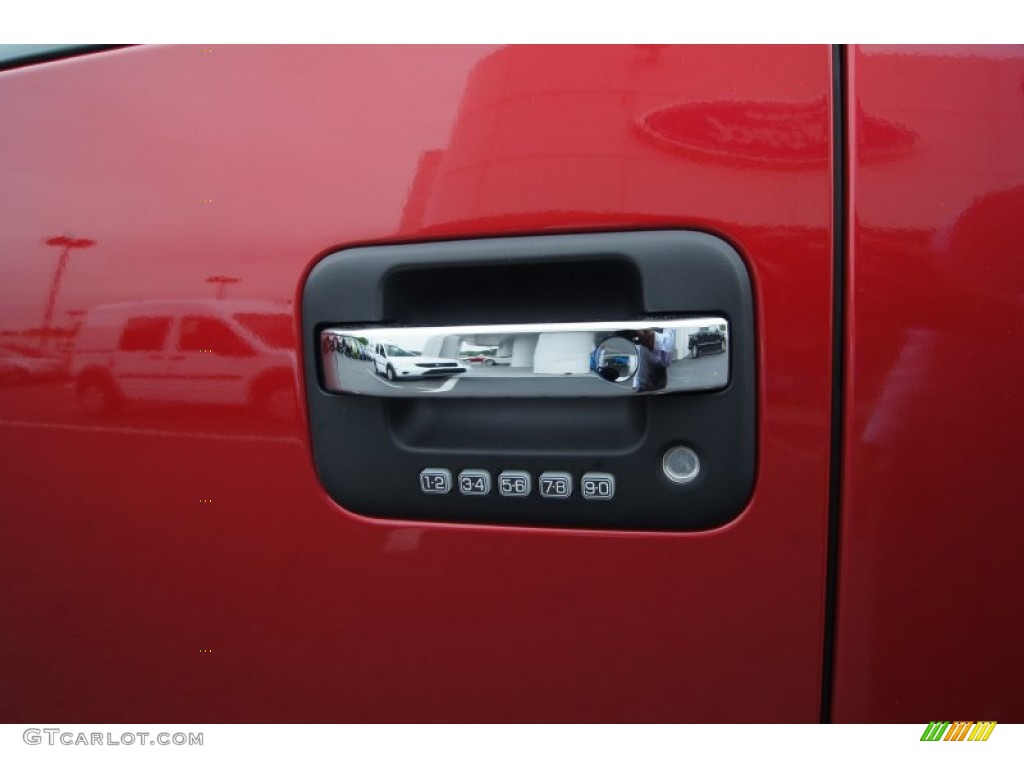 2012 F150 XLT SuperCab - Red Candy Metallic / Steel Gray photo #35
