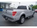 2012 Ingot Silver Metallic Ford F150 XLT SuperCab  photo #3