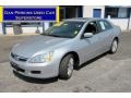 2007 Alabaster Silver Metallic Honda Accord EX-L V6 Sedan  photo #1