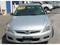 2007 Alabaster Silver Metallic Honda Accord EX-L V6 Sedan  photo #2