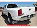 2009 Bright White Dodge Ram 3500 SLT Quad Cab 4x4 Dually  photo #5