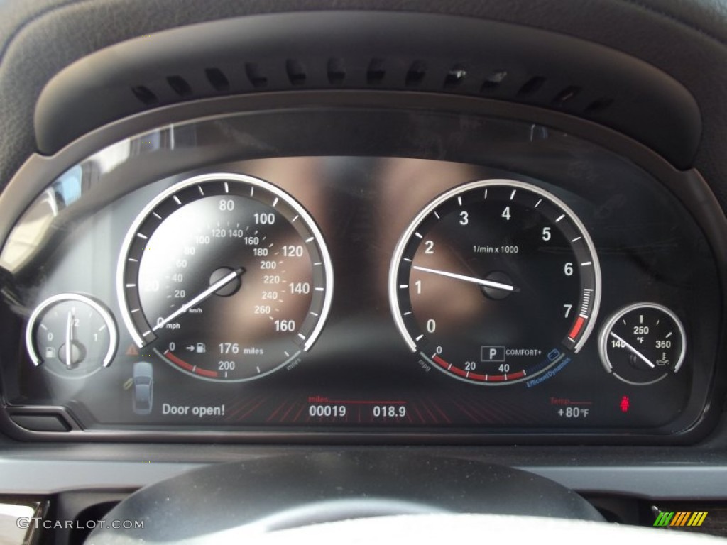 2012 BMW 7 Series 750Li Sedan Gauges Photo #64505566
