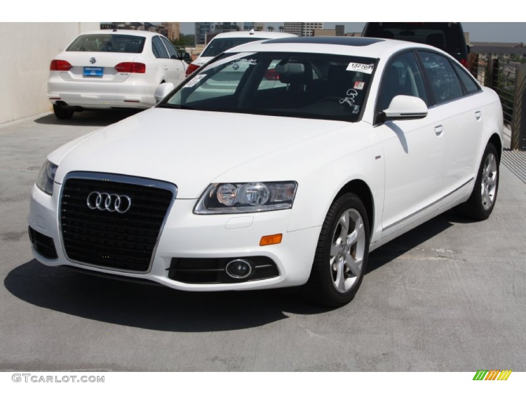 Ibis White 2011 Audi A6 3.2 Sedan Exterior Photo #64505569