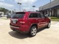 2011 Inferno Red Crystal Pearl Jeep Grand Cherokee Overland  photo #3