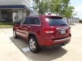 2011 Inferno Red Crystal Pearl Jeep Grand Cherokee Overland  photo #4