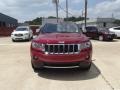 2011 Inferno Red Crystal Pearl Jeep Grand Cherokee Overland  photo #7