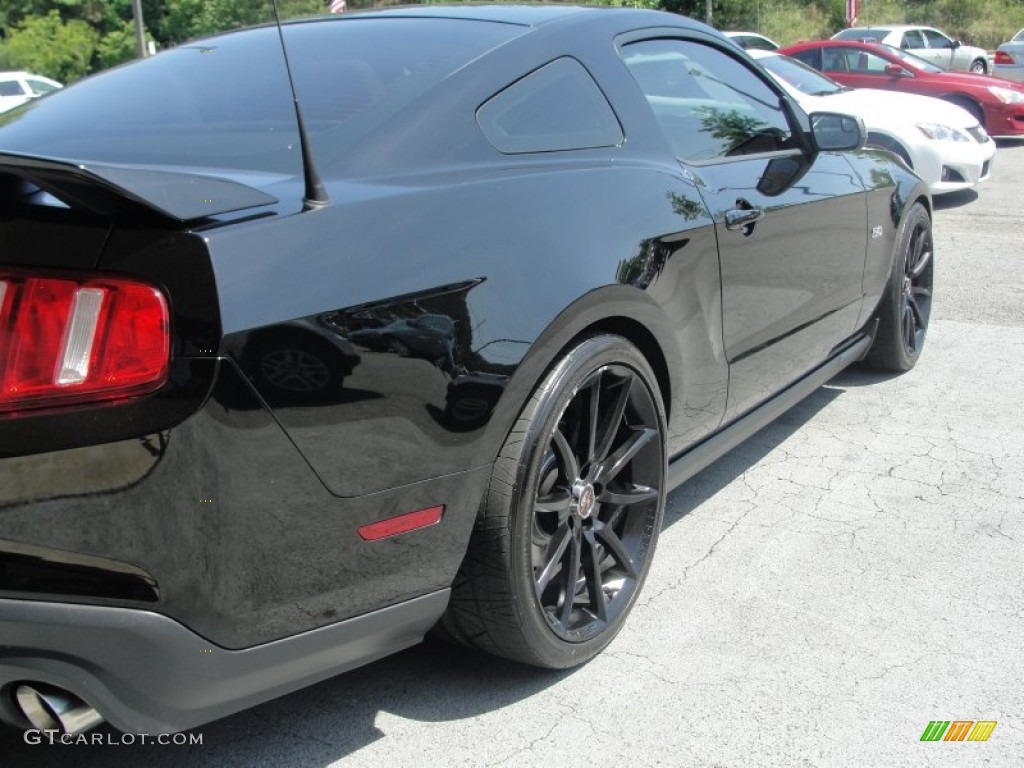 2011 Mustang GT Premium Coupe - Ebony Black / Stone photo #14