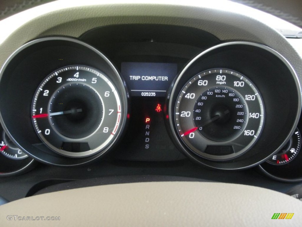 2010 Acura MDX Technology Gauges Photo #64506669
