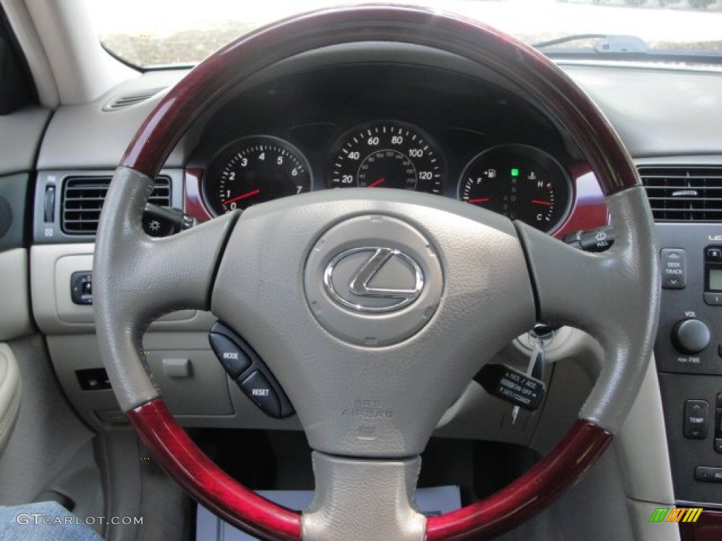 2003 ES 300 - Blue Onyx Pearl / Ivory photo #16