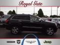 2011 Brilliant Black Crystal Pearl Jeep Grand Cherokee Overland 4x4  photo #1