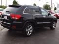 2011 Brilliant Black Crystal Pearl Jeep Grand Cherokee Overland 4x4  photo #3
