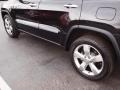 2011 Brilliant Black Crystal Pearl Jeep Grand Cherokee Overland 4x4  photo #4