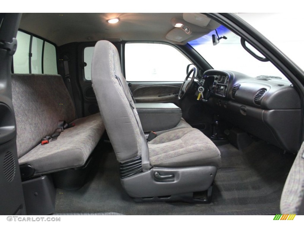 Agate Interior 1998 Dodge Ram 3500 Laramie SLT Extended Cab 4x4 Dually Photo #64509091