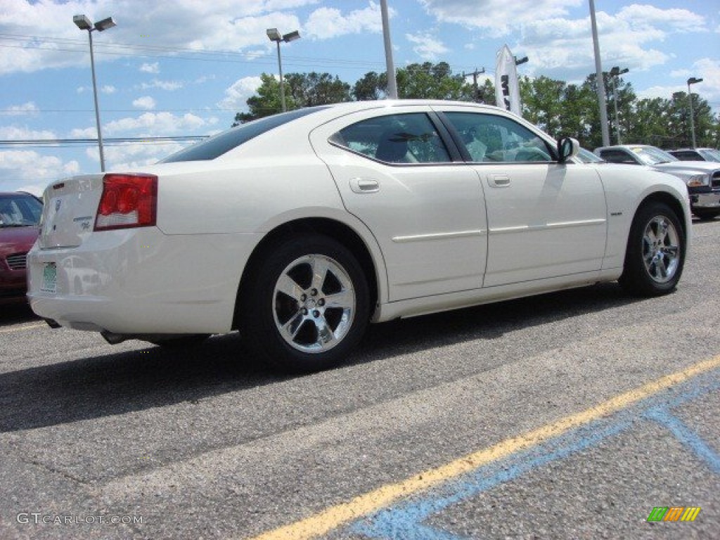 2010 Charger R/T - Stone White / Dark Slate Gray photo #5