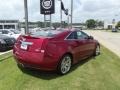 2012 Crystal Red Tintcoat Cadillac CTS -V Coupe  photo #3