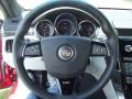 Light Titanium/Ebony 2012 Cadillac CTS -V Coupe Steering Wheel